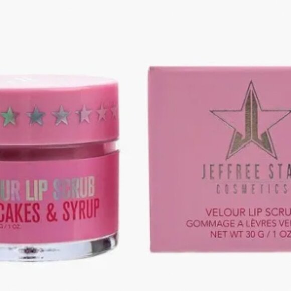 Jeffree Star Velour Lip Scrub Pancakes and Syrup New in Box - Picture 3 of 12